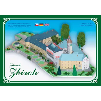 Papírový model Zámek Zbiroh - Ivan Zadražil (2013, brožovaná)