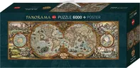 Heye Puzzle Hemisphere Map 6000 dílků