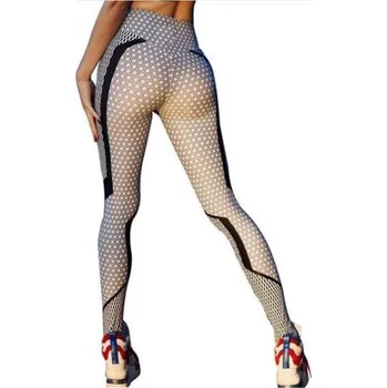 Dámské legíny Dámské Sportovní legíny Fitness Gebonie, Velikost L (LARGE) Carla CAR5023