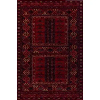 Koberec Vopi Perský kusový koberec Osta Kashqai 4346/300, červený Osta (Varianta: 67 x 275)