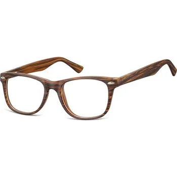 Brýle na čtení Brýle bez dioptrii wayfarer Timber - hnědé Olympic eyewear SUNCP134G