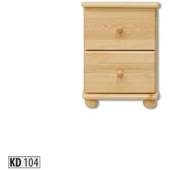 Drewmax Komoda KD104 masiv (Barva dřeva: Ořech)