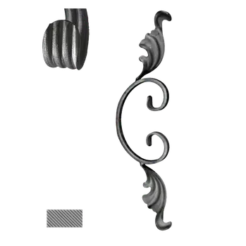 Céčko KC003 s listy 1261, 320 x 80 mm, 12 x 6 mm