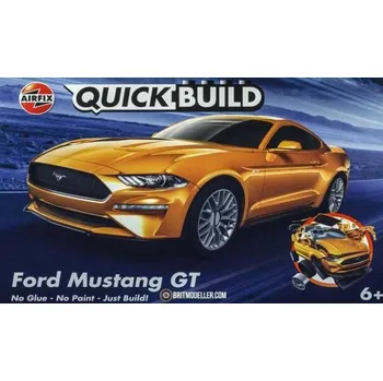Plastikový model Airfix Quick Build Ford Mustang GT 18,4 cm