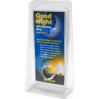 Prsten Good NIght Snoring Akupresurní prstýnek proti chrápání Velikost: L - Velikost 61,5 - 68,5, vnitřní průměr 19 - 22 mm