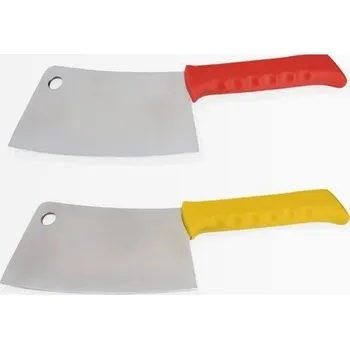 Kuchyňský nůž PGX 6908 203 Sekáček na maso s barevnou rukojetí žlutá