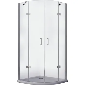 Besco Viva čtvrtkruhový sprchový kout Rozměr koutu: 80x80cm