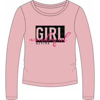 VENERE DÍVČÍ TRIKO "WONDERFUL" Barva: růžová, Velikost: 8 let (128)