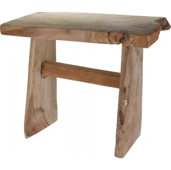Zahradní dekorace Dřevěná stolička Teak 42x26x35 cm (122674 041 J11151130 stolička teak)