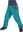 Unuo Softshellové kalhoty s fleecem Pejsci smaragdové, 104-110