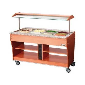 Bartscher 125.618 Bufetový vozík - teplý - 4 x 1/1 GN