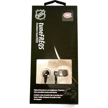 Handsfree Logiix NHL handsfree sluchátka 3,5m jack - Montreal Canadiens - LXG-11114 - černé