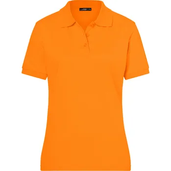 Dámské tričko Dámské triko s límečkem premium JAMES NICHOLSON JN071 ORANGE XL