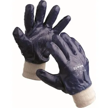 Pracovní rukavice Cerva Rukavice povrstvené ROLLER nitril 9