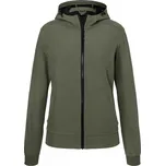 Dámská softshellová bunda JAMES NICHOLSON JN1145 OLIVE/CAMOUFLAGE XS