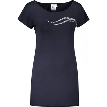 Dámské tričko Dámské prodloužené triko ALTISPORT CARRYOVER ALW001123 NÁMOŘNÍ MODRÁ S