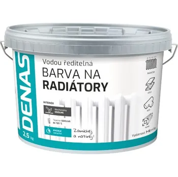 Denas 0100 barva na radiátory 2,5 kg…