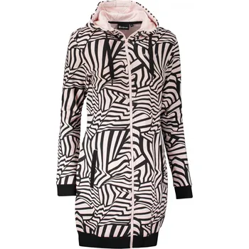 Dámská mikina Dámská prodloužená mikina ALTISPORT TILDA LSWT313 RŮŽOVÁ S