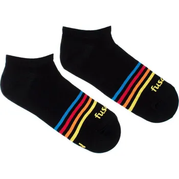 Pánské ponožky Kotníkové Fusakle Pásek černá M (39-42)