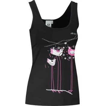 Dámské tílko ALTISPORT CARRYOVER ALW043136 ČERNORŮŽOVÁ M