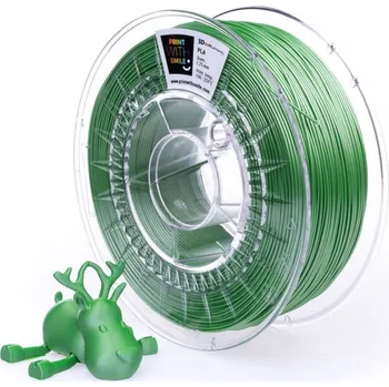 Filament Print With Smile - SATIN PLA - 1,75 mm - Spring GREEN - 500 g