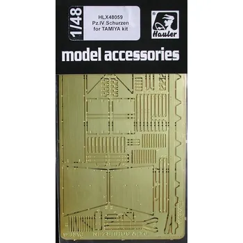 Plastikový model Hauler 1/48 Pz.IV -SCHURZEN (TAM)