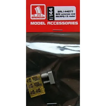 Plastikový model Brengun 1/144 B29 antenas and AN/APQ-13 radar