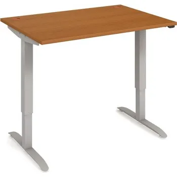 Kancelářský vozík HOBIS výškově stavitelný stůl MOTION MS 2 1200, stand.ovládání, třešeň + doprava zdarma