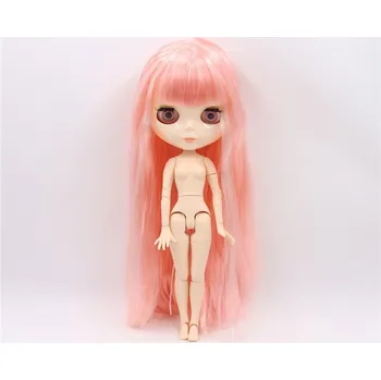 Panenka Čína Panenka Blythe "světle růžové vlasy" Varianty: rovné vlasy s ofinou