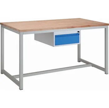 Průmyslová sponka Svařovaný dílenský stůl 1500 mm, kontejner Z1 + doprava zdarma