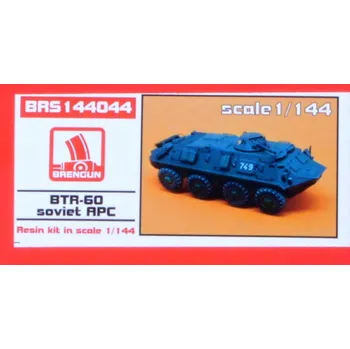 Plastikový model Brengun 1/144 BTR-60 Soviet APC (resin kit)