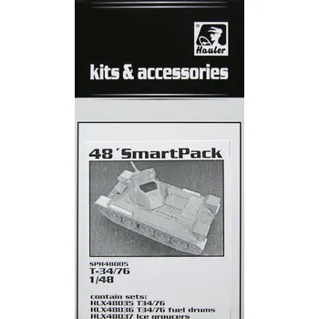 Plastikový model Hauler 1/48 T-34/76 SMARTPACK (35,36,37)