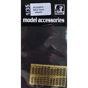 Plastikový model Hauler 1/35 Valve hand wheels (PE set)