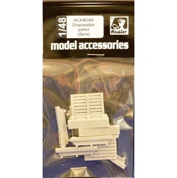 Plastikový model Hauler 1/48 Disposable pallet - resin set (2 pcs.)