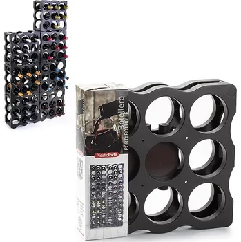 Stojan na víno Plastic Forte Stojan na víno stohovatelný 36 x 34,5 x 17 cm