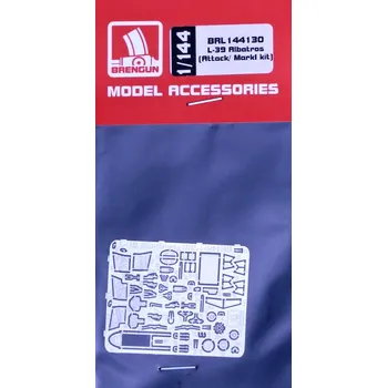 Plastikový model Brengun 1/144 L-39 Albatros detail PE set (Attack/Mark I)