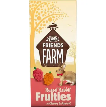 Krmivo pro hlodavce Supreme Tiny Farm Snack Russel Rabbit Fruities 120 g