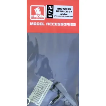 Plastikový model Brengun 1/72 ASTIR CS-77 glider (resin & PE set)