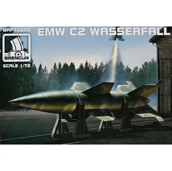 Plastikový model Brengun 1/72 EMW WASSERFALL C2 (plastic kit)