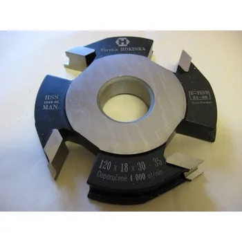 Fréza Fréza č.35-Parapetní plech /EURO 68/ 120X18X30 HOKINKA