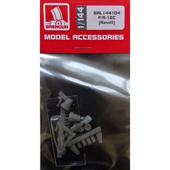 Plastikový model Brengun 1/144 F/A-18C Detail set (REV)