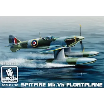 Plastikový model Brengun 1/72 Spitfire Mk.Vb Floatplane (4x camo)