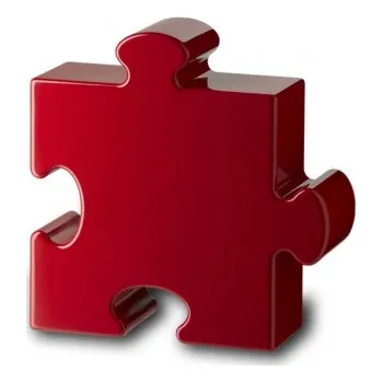 Taburet SLIDE Designová dekorace PUZZLE - SD PUZ050, Barva (official) Černá