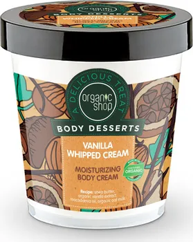 Tělový krém Organic Shop Body Desserts Vanilla 450 ml