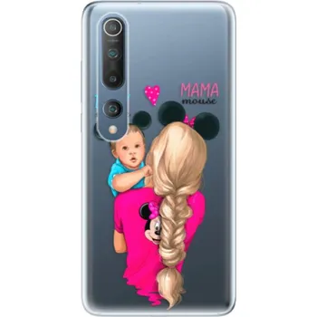 Pouzdro na mobilní telefon Odolné silikonové pouzdro iSaprio - Mama Mouse Blonde and Boy - Xiaomi Mi 10 / Mi 10 Pro