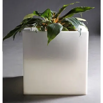 Květináč SLIDE Venkovní květináč Q-POT - SD QPT045, Rozměry 43 x 43 x 43 cm