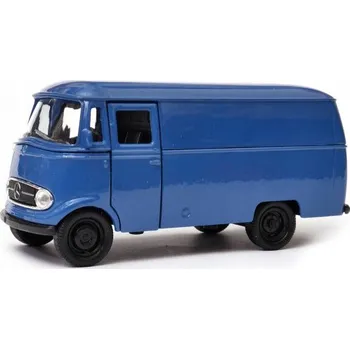 autíčko Welly Mercedes Benz L 319 Van, modrý 1:34-39