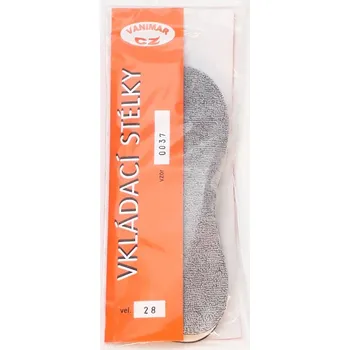 Dámské tenisky Vanimar Ortopedické vložky do obuvi froté s aktivním uhlím Velikost boty: 41