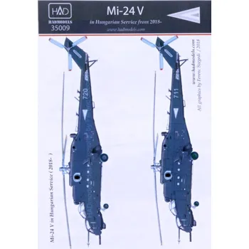 Plastikový model HAD models 1/35 Mi-24 V in Hungarian Service from 2018