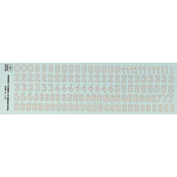 Plastikový model HAD models 1/35 Decal German Turret numbers WWII (part 10)